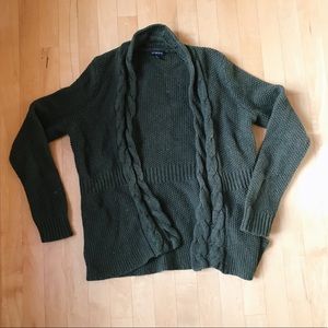 Knit lands end cardigan